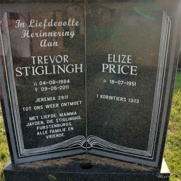 STIGLINGH Trevor 1984-2011 :: PRICE Elize 1951-