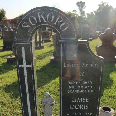 SOKOPO Zimse Doris 1937-2004