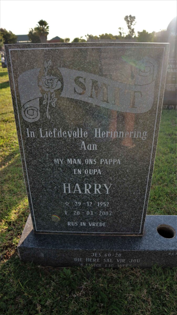 SMIT Harry 1952-2007
