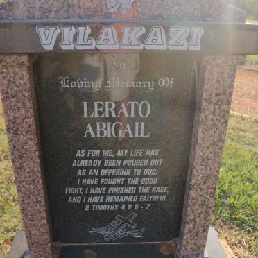 VILAKAZI Lerato Abigail