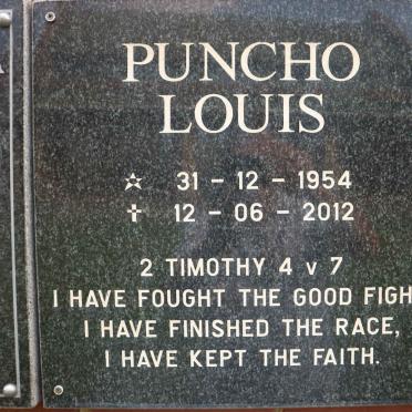 PUNCHO Louis 1954-2012