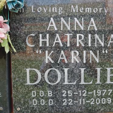 DOLLIE Anna Chatrina 1977-2009