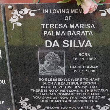 SILVA Teresa Marisa Palma Barata, da 1962-2008