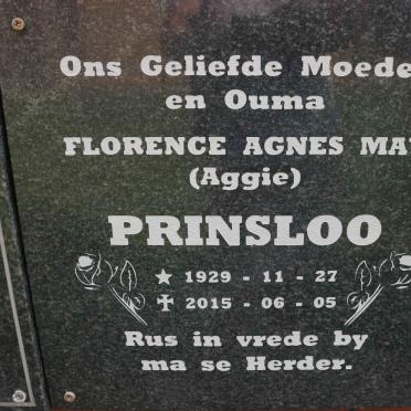 PRINSLOO Florence Agnes May 1929-2015