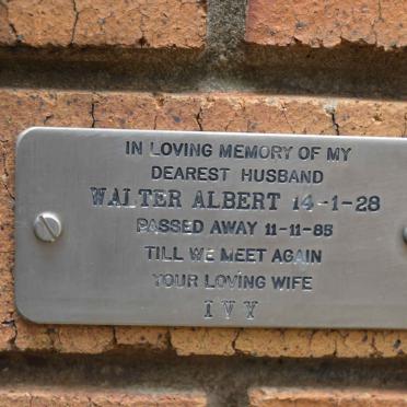 ALBERT Walter 1928-1985