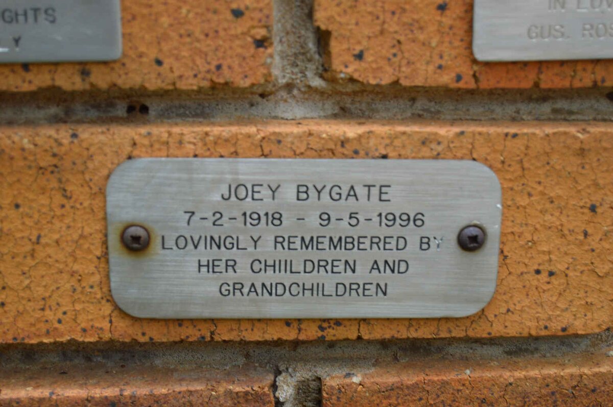 BYGATE Joey 1918-1996