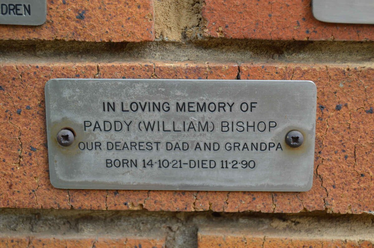 BISHOP William 1921-1990