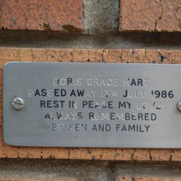 HART Doris Grace -1986
