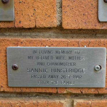 HINSTRIDGE Sannie -1992