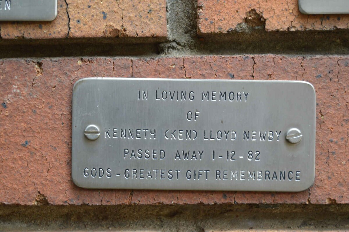 NEWBY Kenneth Lloyd -1982