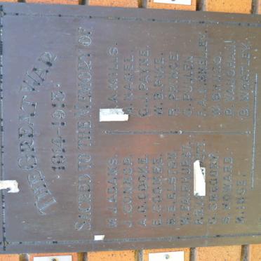 09. The Great War 1914-1918