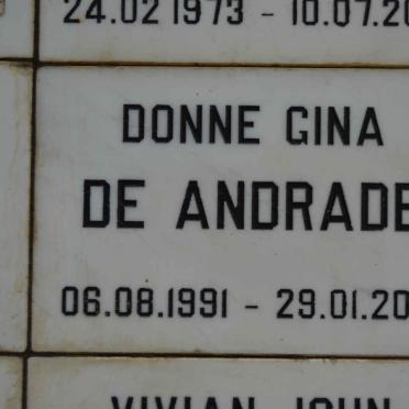 ANDRADE Donne Gina, de 1991-2001