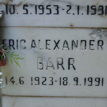 BARR Eric Alexander 1923-1991