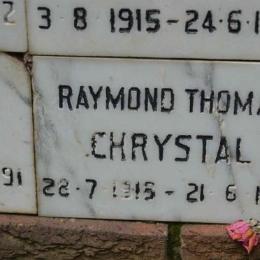 CHRYSTAL Raymond Thomas 191?-1992