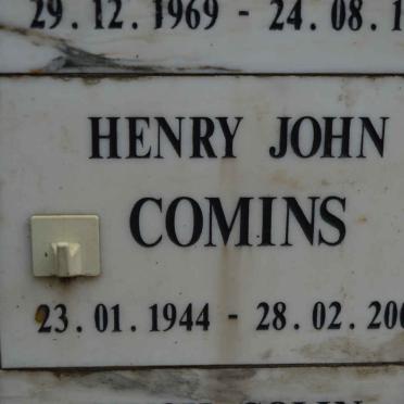 COMINS Henry John 1944-2000