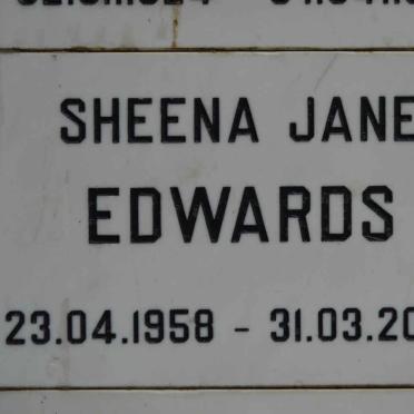 EDWARDS Sheena Jane 1958-2004