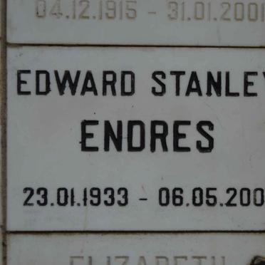 ENDRES Edward Stanley 1933-2001