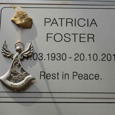 FOSTER Patricia 1930-2015