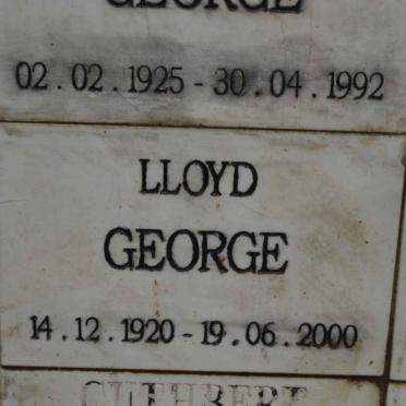 GEORGE Lloyd 1920-2000
