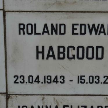 HABGOOD Roland Edward 1943-2008