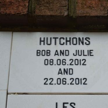 HUTCHONS Bob -2012 &amp; Julie -2012