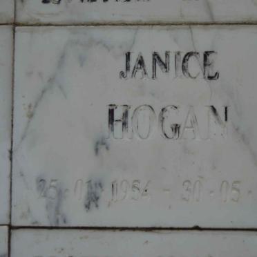 HOGAN Janice 1954-1999