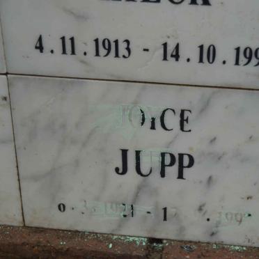 JUPP Joyce 1921-1997