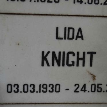 KNIGHT Lida 1930-2010