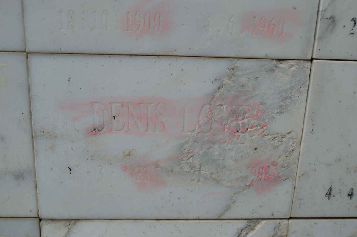 LOVE Denis 1933-1993