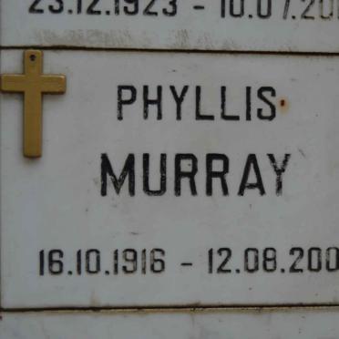 MURRAY Phyllis 1916-2001