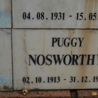 NOSWORTHY Puggy 1913-1999
