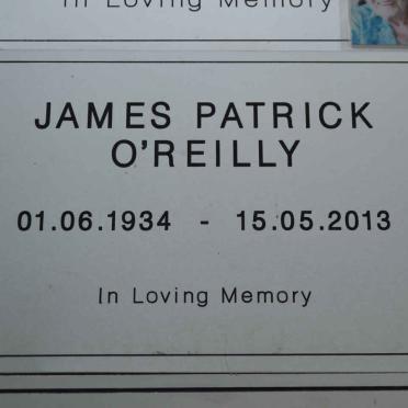 O'REILLY James Patrick 1934-2013