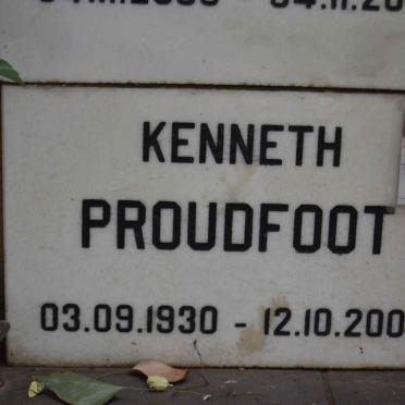 PROUDFOOT Kenneth 1930-2009