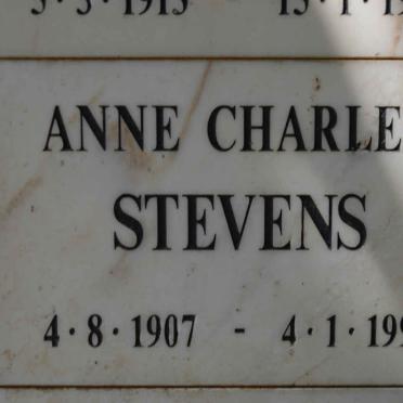 STEVENS Anne Charled 1907-1996
