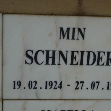 SCHNEIDER Min 1924-1998
