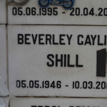 SHILL Beverley Caylis 1946-2010