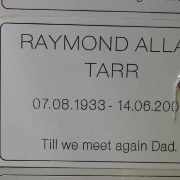 TARR Raymond Allan 1933-2006