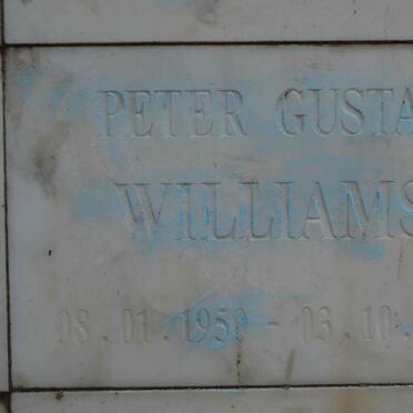 WILLIAMS Peter Gustav 1950-1999
