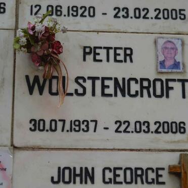 WOLSTENCROFT Peter 1937-2006