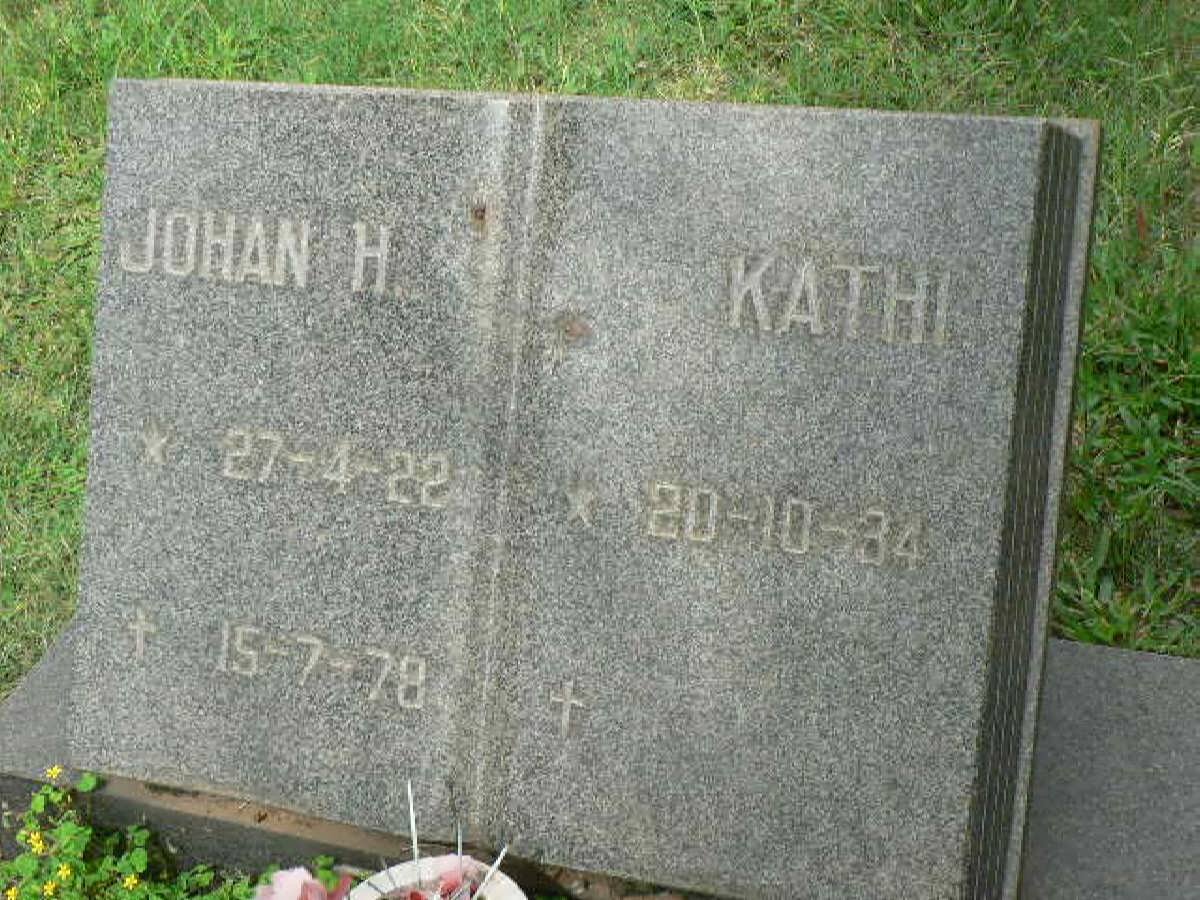 ? Johan H. 1922-1978 &amp; Kathi 1934-