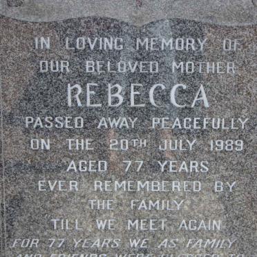 ? Rebecca -1989