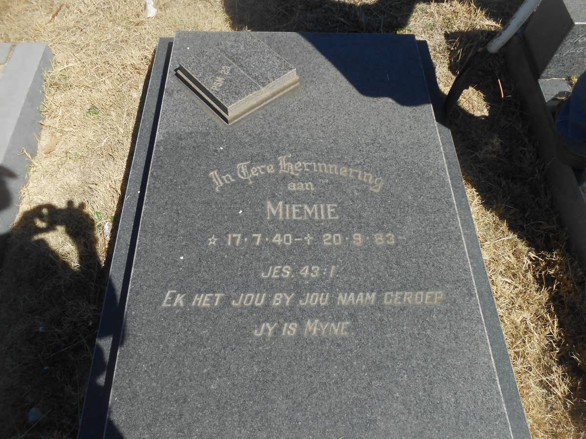 ? Miemie 1940-1983