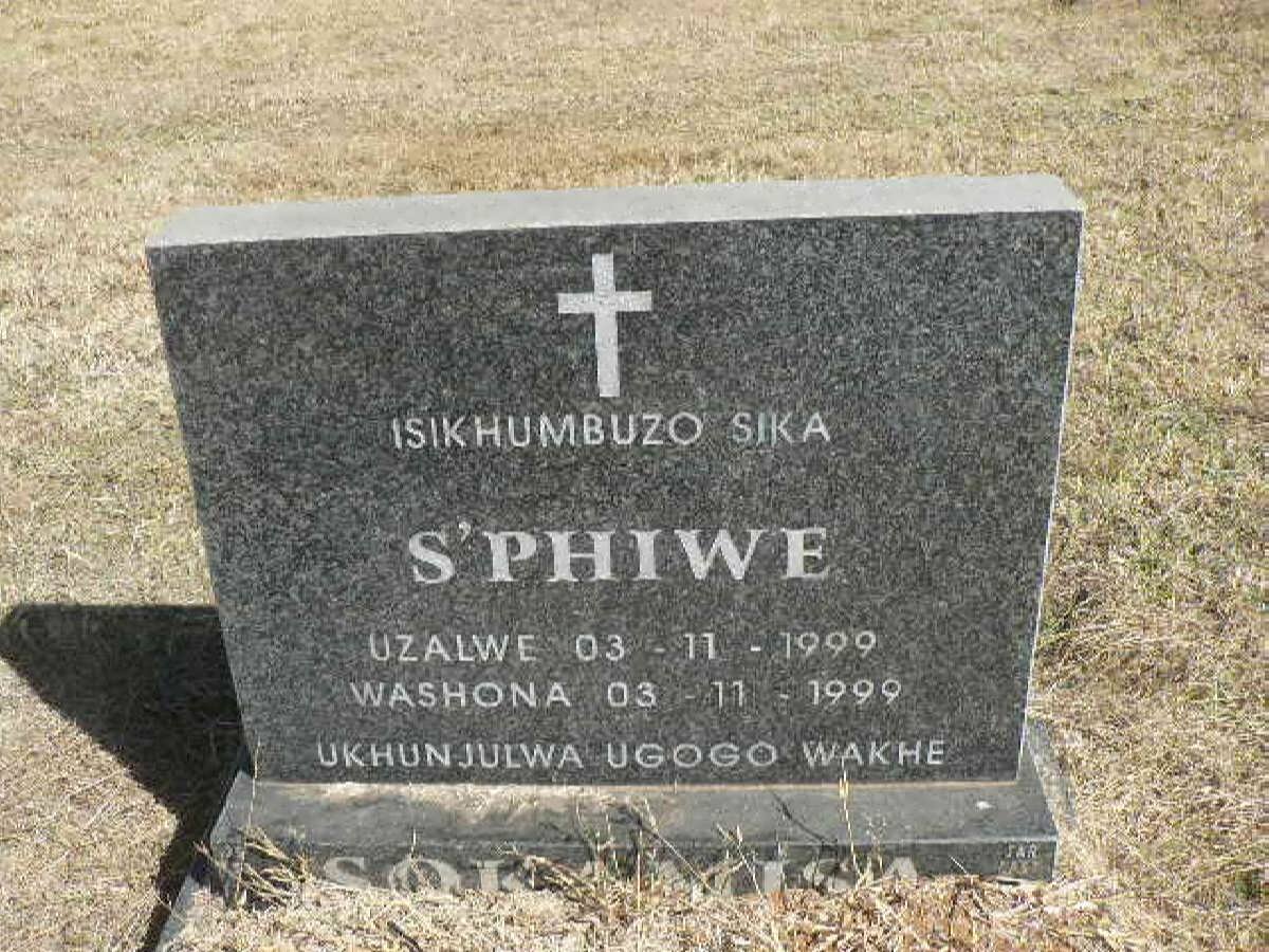? S'phiwe 1999-1999