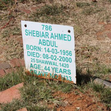ABDULShebiar Ahmed 1956-2000