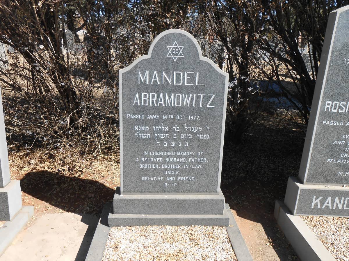 ABRAMOWITZ Mandel -1977