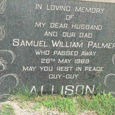 ALLISON Samuel William Palmer -1969