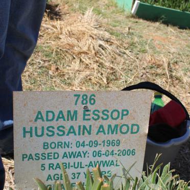 AMOD Adam Essop Hussain 1969-2006