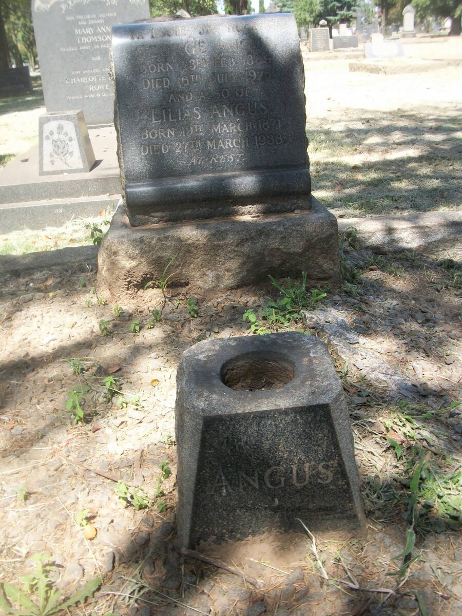 ANGUS George 1869-1925 :: ANGUS Lilias 1871-1933