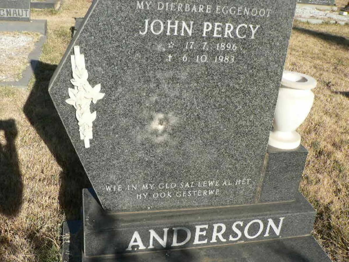ANDERSON John Percy 1896-1983