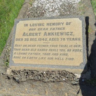 ANKIEWICZ Albert -1942